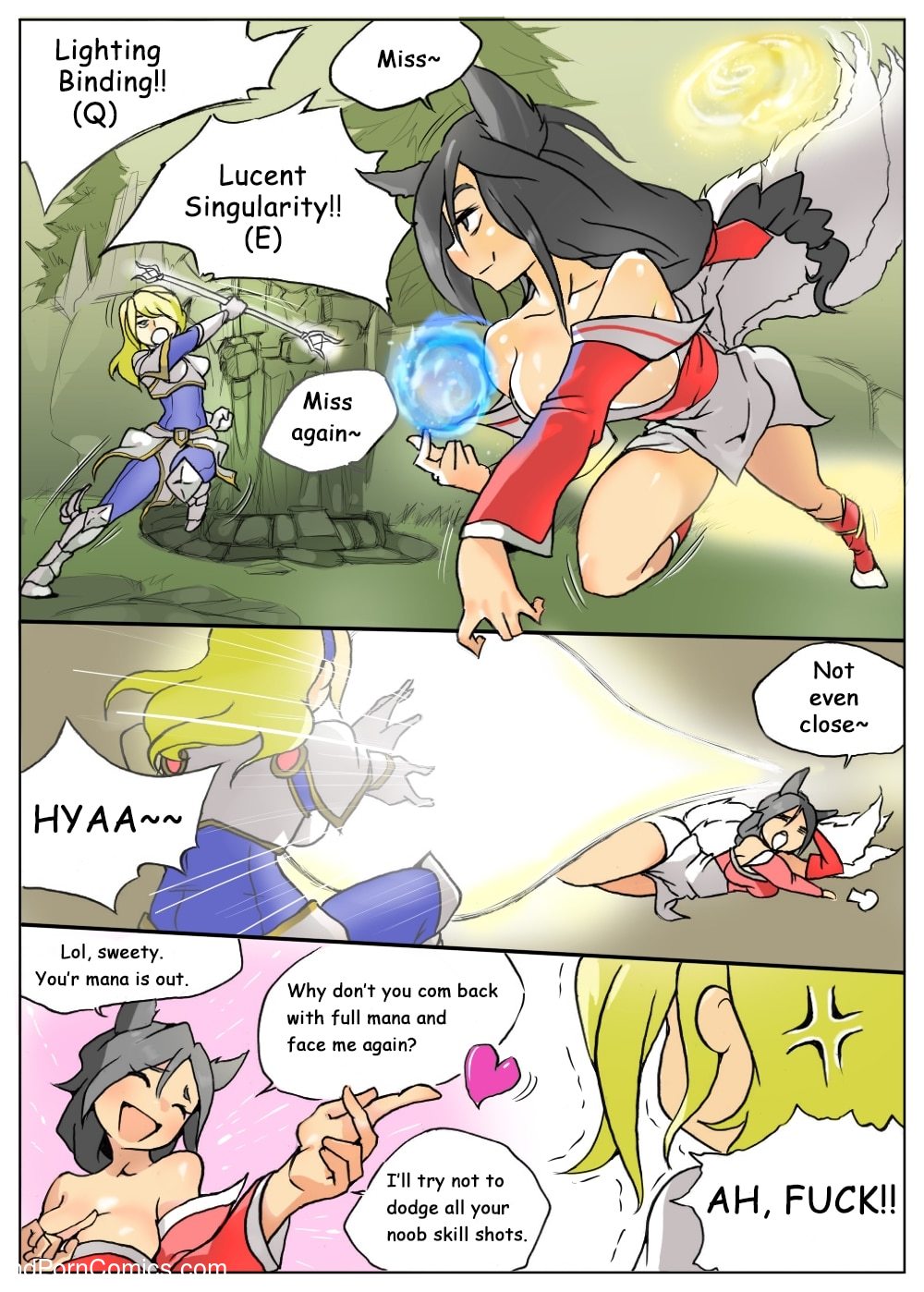 Kimmundo- Lux gets Ganked2 free sex comic
